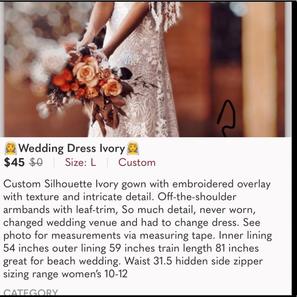 COPY - 👰Wedding Dress Ivory👰 - Picture 9 of 9